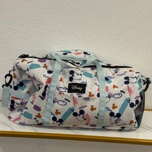 Disney White and Blue Travel Bag